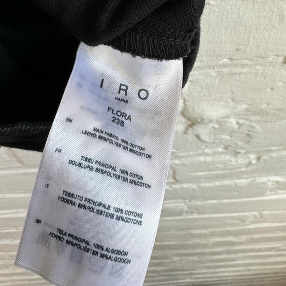 IRO Paris Flora Dark Grey Denim Playsuit / Romper - Picture 7 of 8